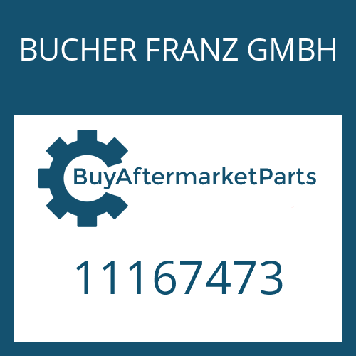 BUCHER FRANZ GMBH 11167473 - PISTON