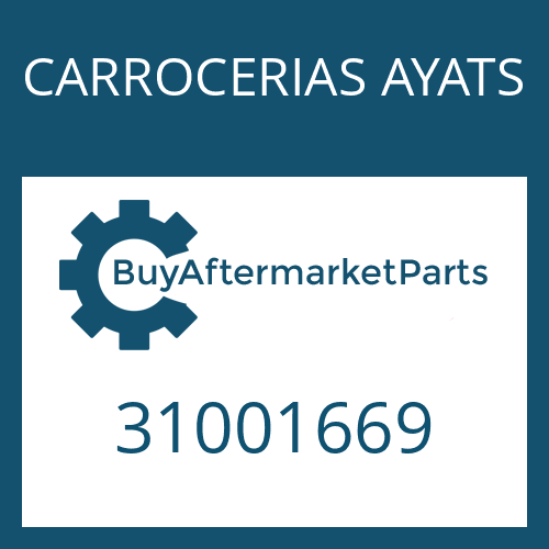 CARROCERIAS AYATS 31001669 - STEERING ARM