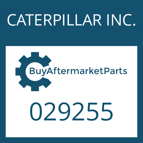 CATERPILLAR INC. 029255 - DIFF.CASE