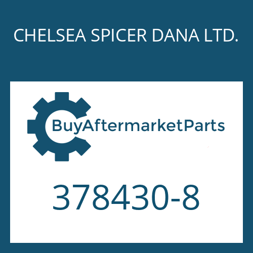 CHELSEA SPICER DANA LTD. 378430-8 - HEXAGON SCREW