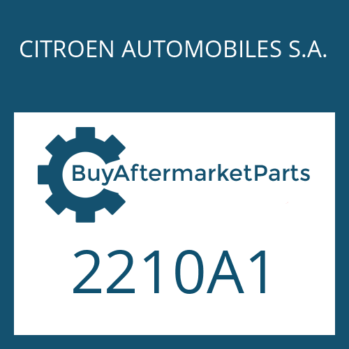 CITROEN AUTOMOBILES S.A. 2210A1 - TORX SCREW