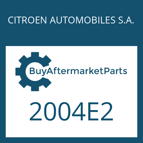 CITROEN AUTOMOBILES S.A. 2004E2 - CONVERTER