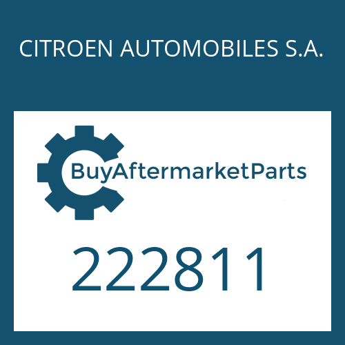 CITROEN AUTOMOBILES S.A. 222811 - EXTENSION