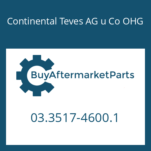 Continental Teves AG u Co OHG 03.3517-4600.1 - SCREW