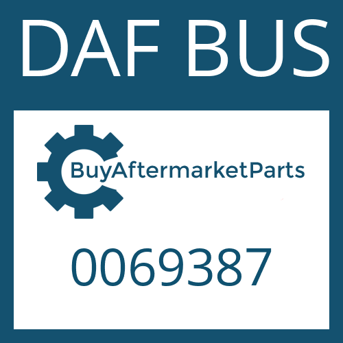 DAF BUS 0069387 - SEALING RING