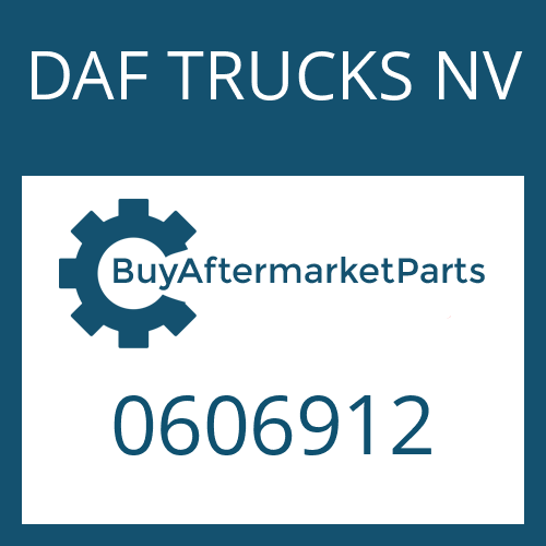 DAF TRUCKS NV 0606912 - SPEEDOMETER WORM