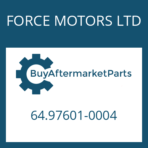 FORCE MOTORS LTD 64.97601-0004 - COMPRESSION SPRING