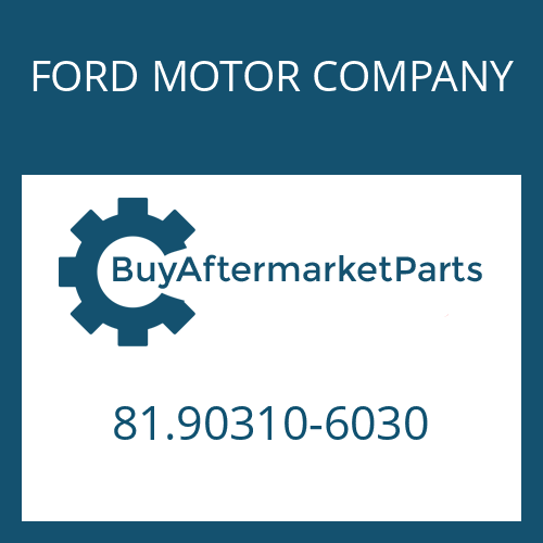 FORD MOTOR COMPANY 81.90310-6030 - THREADED BUSH