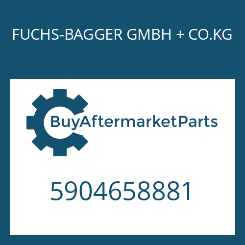 FUCHS-BAGGER GMBH + CO.KG 5904658881 - SUN GEAR