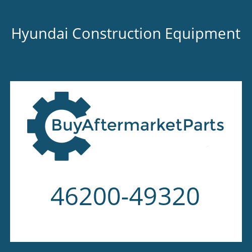 Hyundai Construction Equipment 46200-49320 - MECHATRONIC