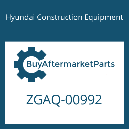 Hyundai Construction Equipment ZGAQ-00992 - SHIM-END