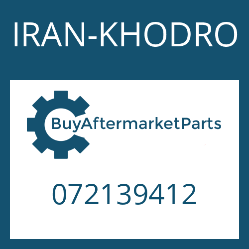 IRAN-KHODRO 072139412 - AXLE BEVEL GEAR