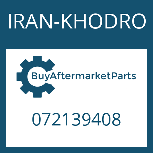 IRAN-KHODRO 072139408 - THRUST WASHER