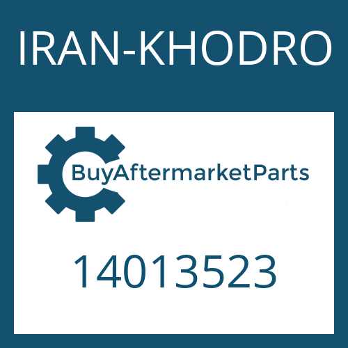 IRAN-KHODRO 14013523 - CAP SCREW