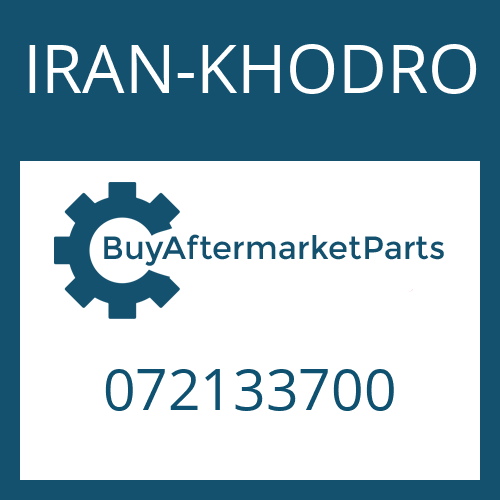 IRAN-KHODRO 072133700 - SCREW PLUG