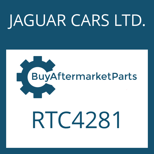 JAGUAR CARS LTD. RTC4281 - COMPR.SPRING