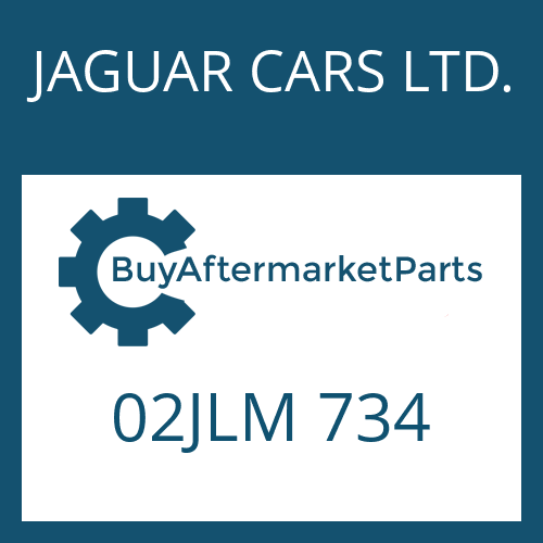 JAGUAR CARS LTD. 02JLM 734 - SEALING RING