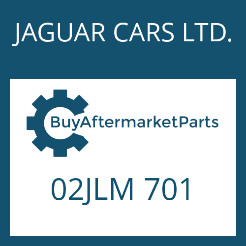 JAGUAR CARS LTD. 02JLM 701 - HEXAGON SCREW for Heavy Equipment