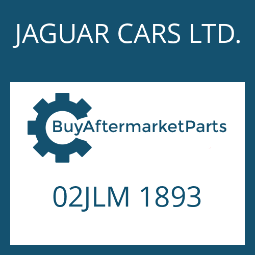 JAGUAR CARS LTD. 02JLM 1893 - SNAP RING for Heavy Equipment