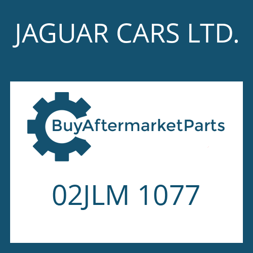 JAGUAR CARS LTD. 02JLM 1077 - RECTANGULAR RING