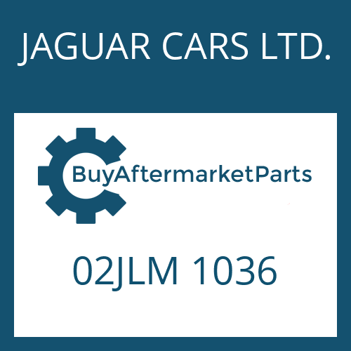 JAGUAR CARS LTD. 02JLM 1036 - SNAP RING