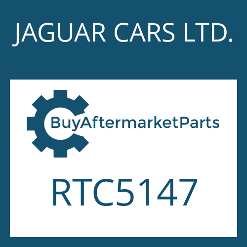 JAGUAR CARS LTD. RTC5147 - CUP SPRING