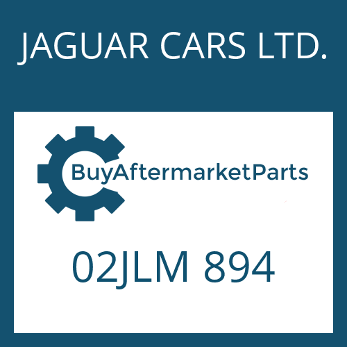 JAGUAR CARS LTD. 02JLM 894 - ROUND SEALING RING