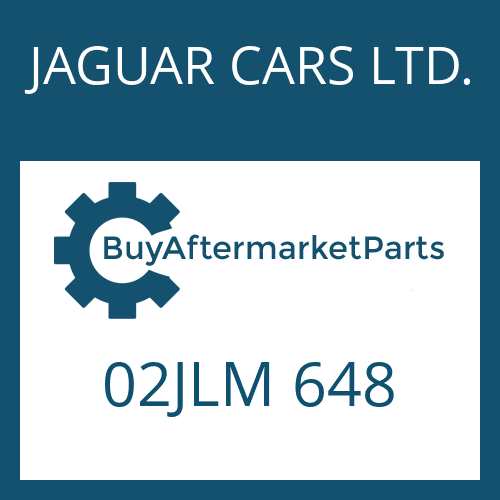 JAGUAR CARS LTD. 02JLM 648 - OIL PAN