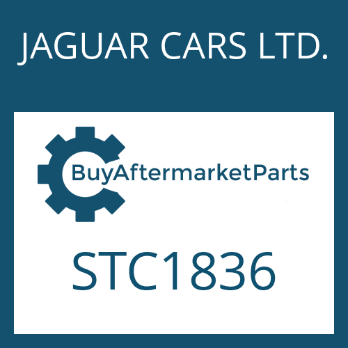 JAGUAR CARS LTD. STC1836 - PUMP