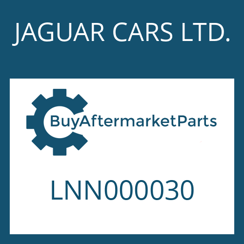 JAGUAR CARS LTD. LNN000030 - SOLENOID VALVE