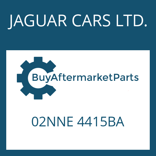 JAGUAR CARS LTD. 02NNE 4415BA - CONVERTER