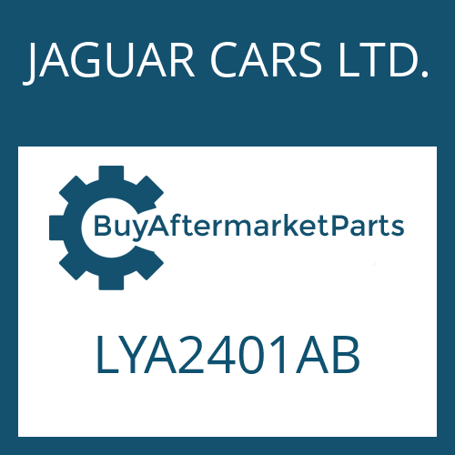 JAGUAR CARS LTD. LYA2401AB - EGS 2