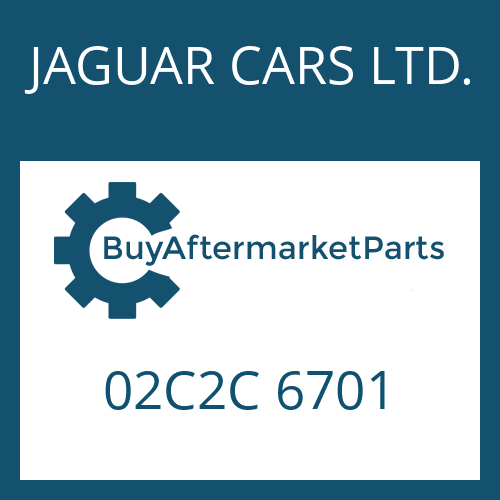 JAGUAR CARS LTD. 02C2C 6701 - CONVERTER