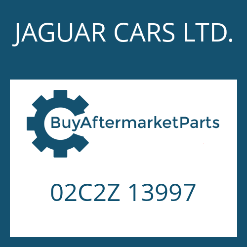 JAGUAR CARS LTD. 02C2Z 13997 - MECHATRONIC