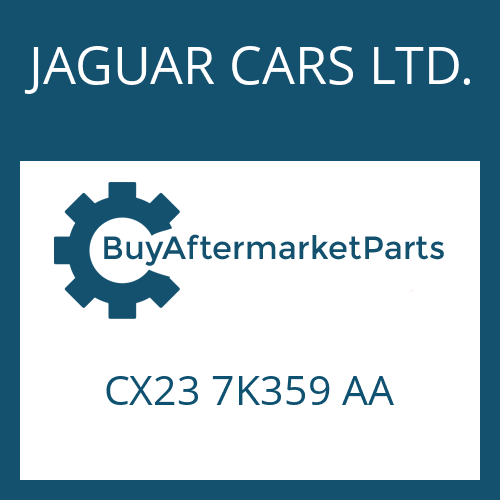 JAGUAR CARS LTD. CX23 7K359 AA - OUTPUT FLANGE