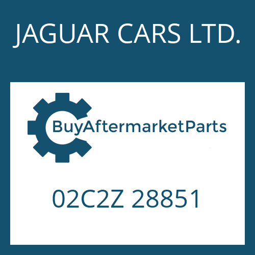 JAGUAR CARS LTD. 02C2Z 28851 - CONVERTER