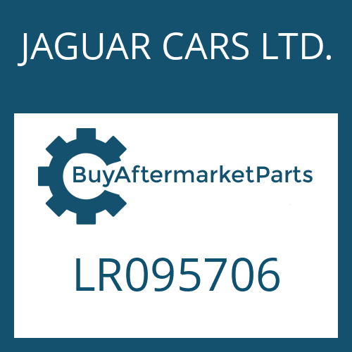 JAGUAR CARS LTD. LR095706 - WANDLER