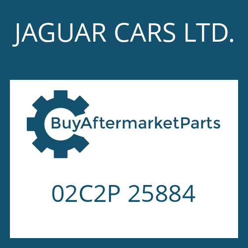 JAGUAR CARS LTD. 02C2P 25884 - MECHATRONIC