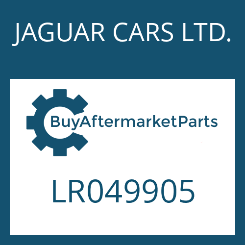 JAGUAR CARS LTD. LR049905 - CONVERTER