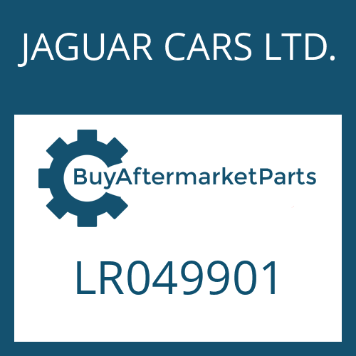 JAGUAR CARS LTD. LR049901 - QUILL SHAFT