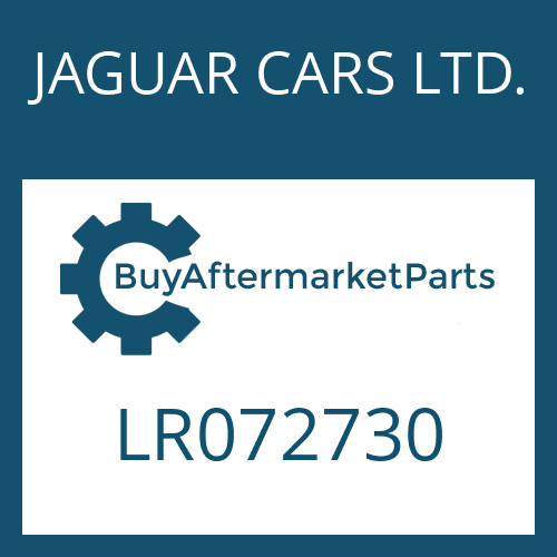JAGUAR CARS LTD. LR072730 - CONVERTER