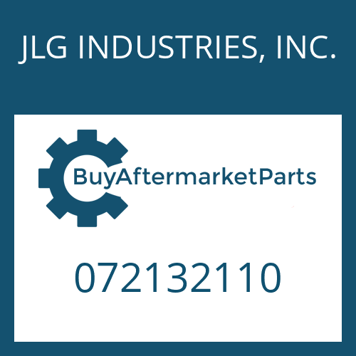 JLG INDUSTRIES, INC. 072132110 - SPRING WASHER