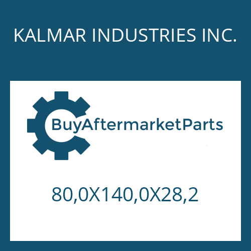 KALMAR INDUSTRIES INC. 80,0X140,0X28,2 - ROLLER BEARING