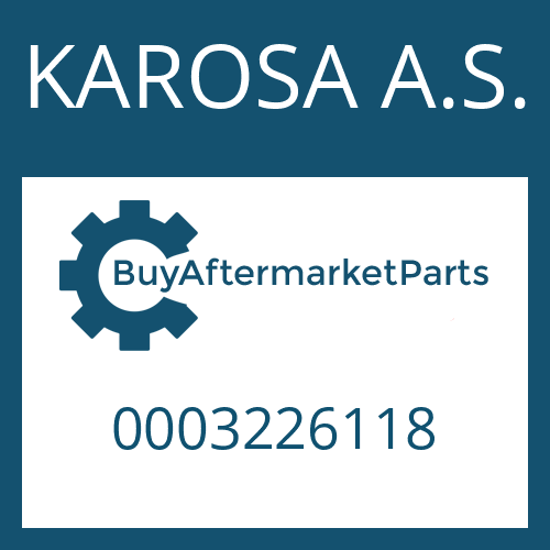 KAROSA A.S. 0003226118 - COMPR.SPRING