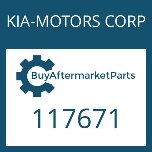 KIA-MOTORS CORP 117671 - PUMP SHAFT
