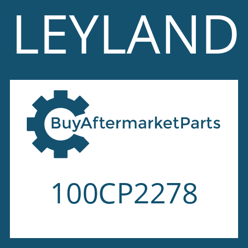 LEYLAND 100CP2278 - HEXAGON NUT