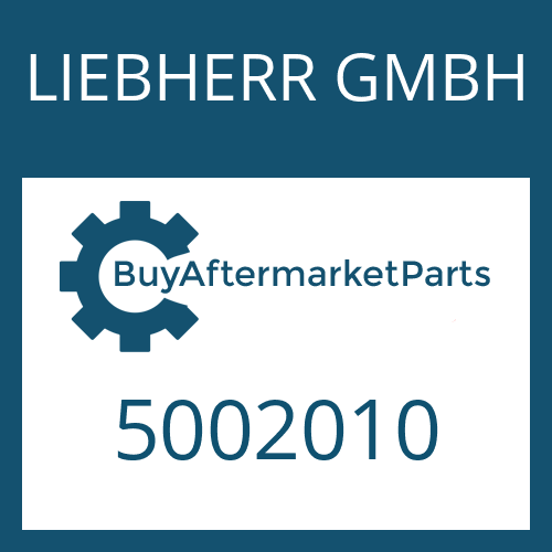 LIEBHERR GMBH 5002010 - SHIFT LEVER
