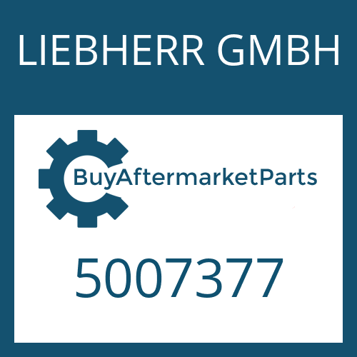 LIEBHERR GMBH 5007377 - CLUTCH BODY