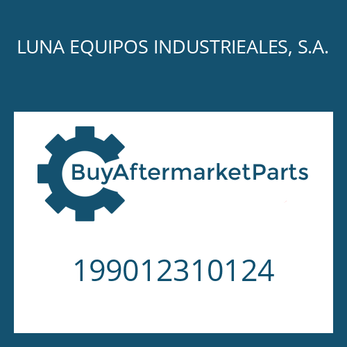 LUNA EQUIPOS INDUSTRIEALES, S.A. 199012310124 - HEXAGON BOLT