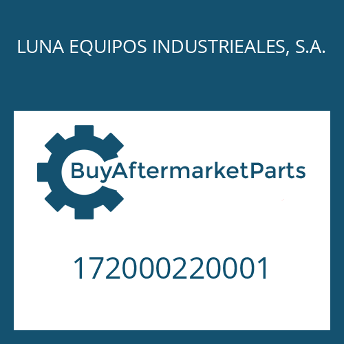 LUNA EQUIPOS INDUSTRIEALES, S.A. 172000220001 - FLANGE